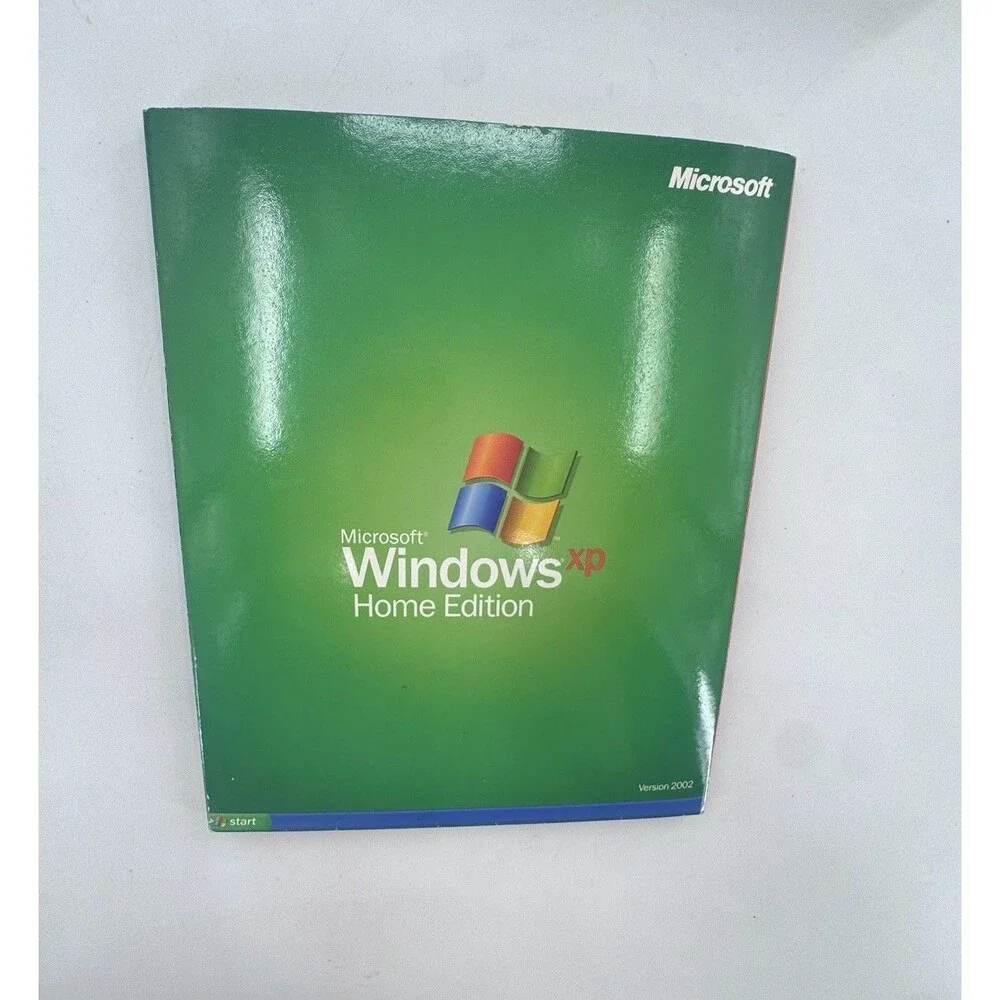 Microsoft Windows XP Professional SP2 Upgrade 2002 Big Box PC w Product Key VTG